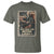 Funny George Washington T Shirt Too Cool For British Rule 4th Of July - Wonder Print Shop