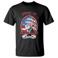 Funny George Washington T Shirt Suck It England 1776 4th Of July - Wonder Print Shop