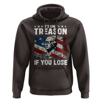 George Washington Hoodie It's Only Treason If You Lose 4th Of July - Wonder Print Shop