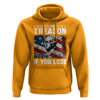 George Washington Hoodie It's Only Treason If You Lose 4th Of July - Wonder Print Shop