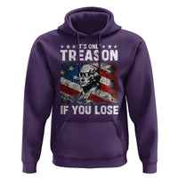 George Washington Hoodie It's Only Treason If You Lose 4th Of July - Wonder Print Shop