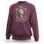 George Washington Sweatshirt Stay Strapped Or Get Clapped 4th Of July - Wonder Print Shop