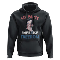 Funny Abraham Lincoln Hoodie My Farts Smell Like Freedom 4th Of July - Wonder Print Shop