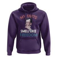 Funny Abraham Lincoln Hoodie My Farts Smell Like Freedom 4th Of July - Wonder Print Shop