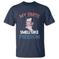 Funny Abraham Lincoln T Shirt My Farts Smell Like Freedom 4th Of July - Wonder Print Shop