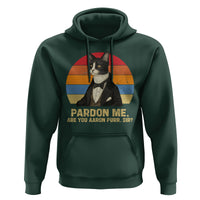 Alexander Hamilton Cat Hoodie Pardon Me, Are You Arron Purr Sir - Wonder Print Shop