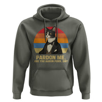 Alexander Hamilton Cat Hoodie Pardon Me, Are You Arron Purr Sir - Wonder Print Shop
