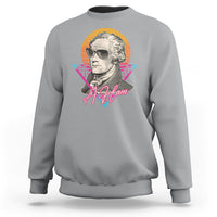 Alexander Hamilton Cool A. Ham Vaporwave Sweatshirt - Wonder Print Shop