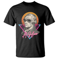 Alexander Hamilton Cool A. Ham Vaporwave T Shirt - Wonder Print Shop