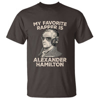 Funny My Favorite Rapper is Alexander Hamilton T Shirt - Wonder Print Shop