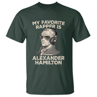Funny My Favorite Rapper is Alexander Hamilton T Shirt - Wonder Print Shop