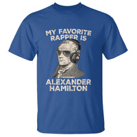 Funny My Favorite Rapper is Alexander Hamilton T Shirt - Wonder Print Shop
