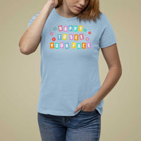 Teacher T Shirt For Women Happy To See Your Face Back To School - Wonder Print Shop