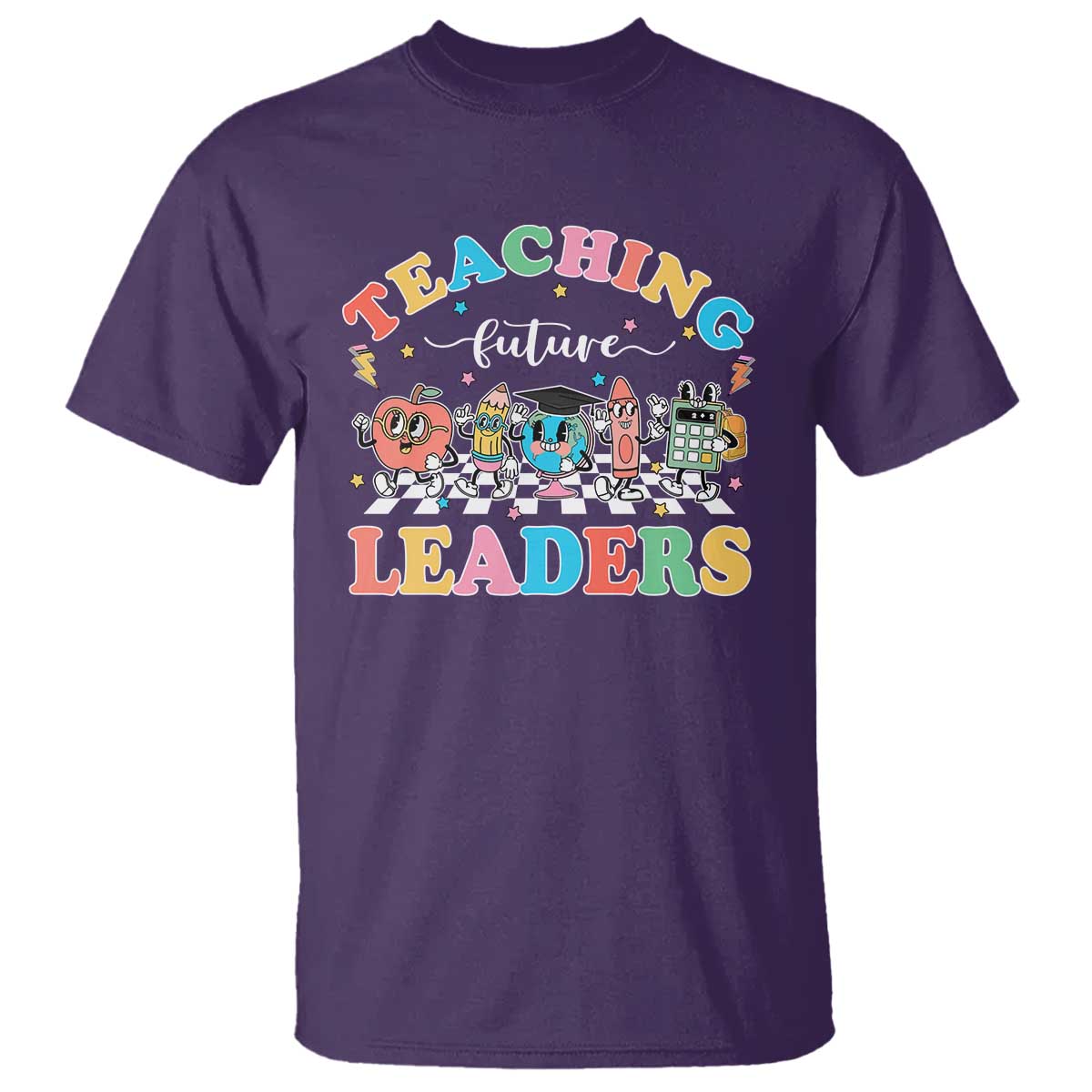 Teacher T Shirt Teaching Future Leaders Back To School - Wonder Print Shop