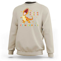 Funny Teacher Sweatshirt Let's Eat Kid Punctuation Saves Lives - Wonder Print Shop