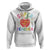 Funny Super Teacher Superhero Apple Hoodie - Wonder Print Shop