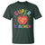 Funny Super Teacher Superhero Apple T Shirt - Wonder Print Shop