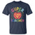 Funny Super Teacher Superhero Apple T Shirt - Wonder Print Shop