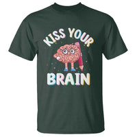 Teacher T Shirt Kiss Your Brain Back To School - Wonder Print Shop