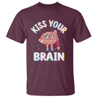 Teacher T Shirt Kiss Your Brain Back To School - Wonder Print Shop