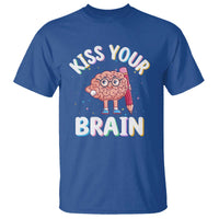 Teacher T Shirt Kiss Your Brain Back To School - Wonder Print Shop