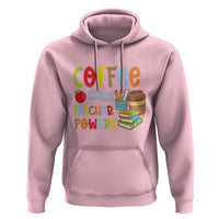 Teacher Coffee Lover Hoodie Coffee Gives Me Teacher Powers - Wonder Print Shop