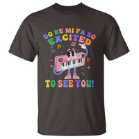 Music Teacher T Shirt Do Re Mi Fa So Excited To See You - Wonder Print Shop