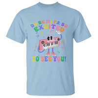 Music Teacher T Shirt Do Re Mi Fa So Excited To See You - Wonder Print Shop