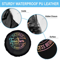Retired Teacher Spare Tire Cover Let The Recess Begin Retirement