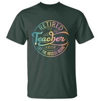 Retired Teacher T Shirt Let The Recess Begin Retirement - Wonder Print Shop