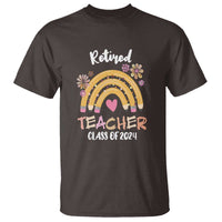 Retired Teacher T Shirt Class Of 2024 Retirement - Wonder Print Shop
