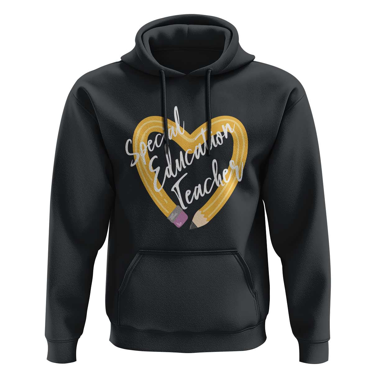 Special Education Teacher Teach Them Love Them Autism ADHD Hoodie - Wonder Print Shop
