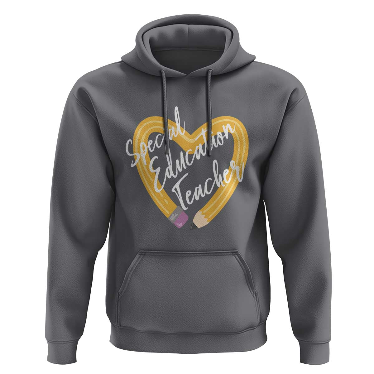 Special Education Teacher Teach Them Love Them Autism ADHD Hoodie - Wonder Print Shop