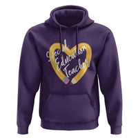 Special Education Teacher Teach Them Love Them Autism ADHD Hoodie - Wonder Print Shop
