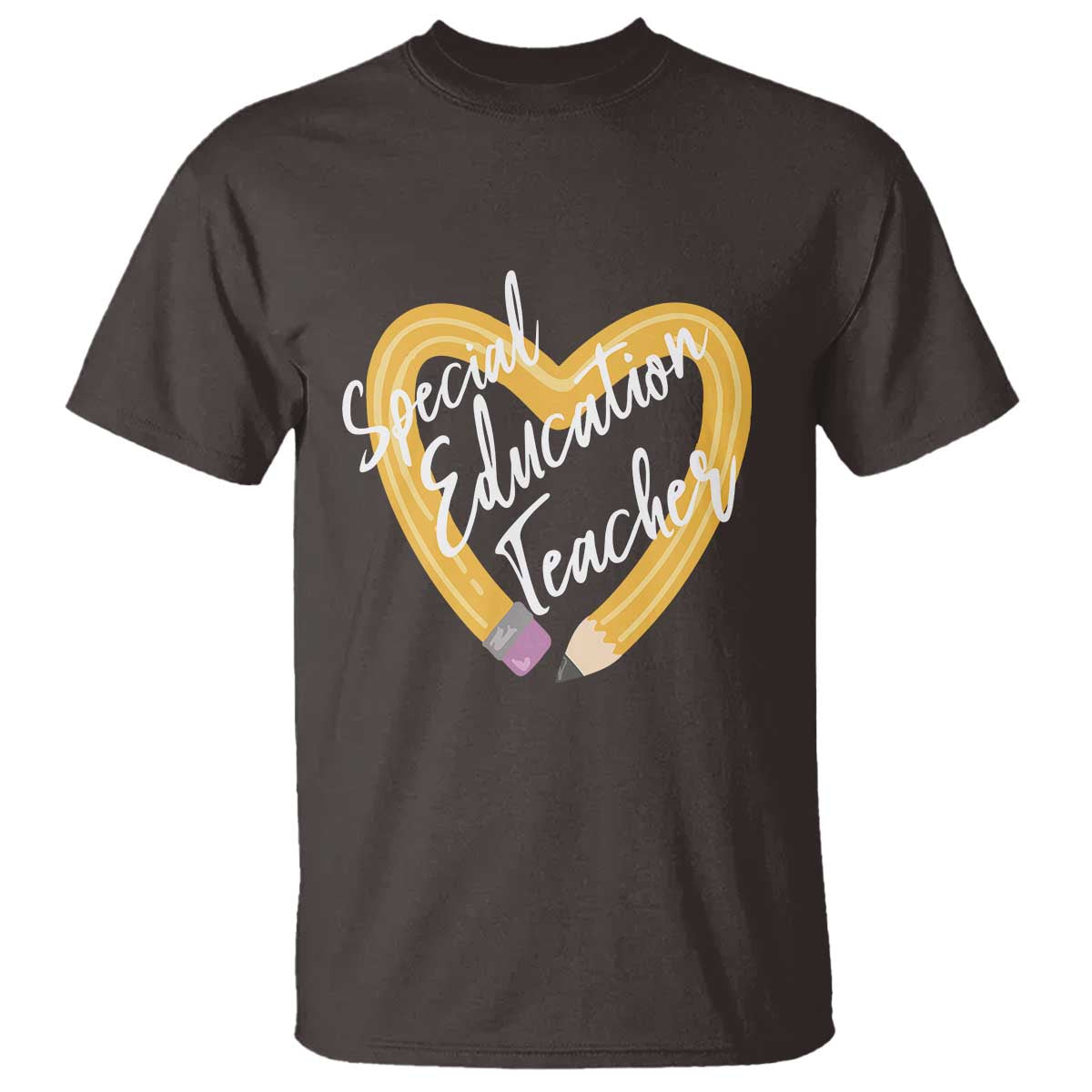 Special Education Teacher Teach Them Love Them Autism ADHD T Shirt - Wonder Print Shop