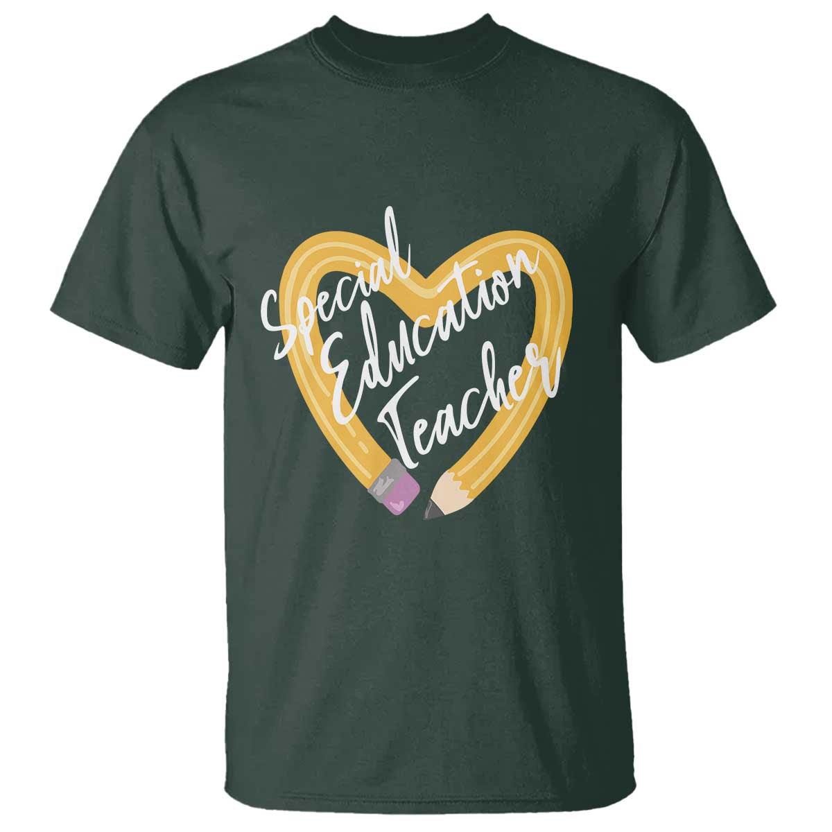 Special Education Teacher Teach Them Love Them Autism ADHD T Shirt - Wonder Print Shop