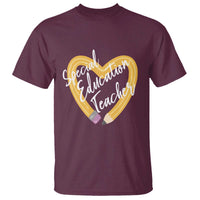 Special Education Teacher Teach Them Love Them Autism ADHD T Shirt - Wonder Print Shop
