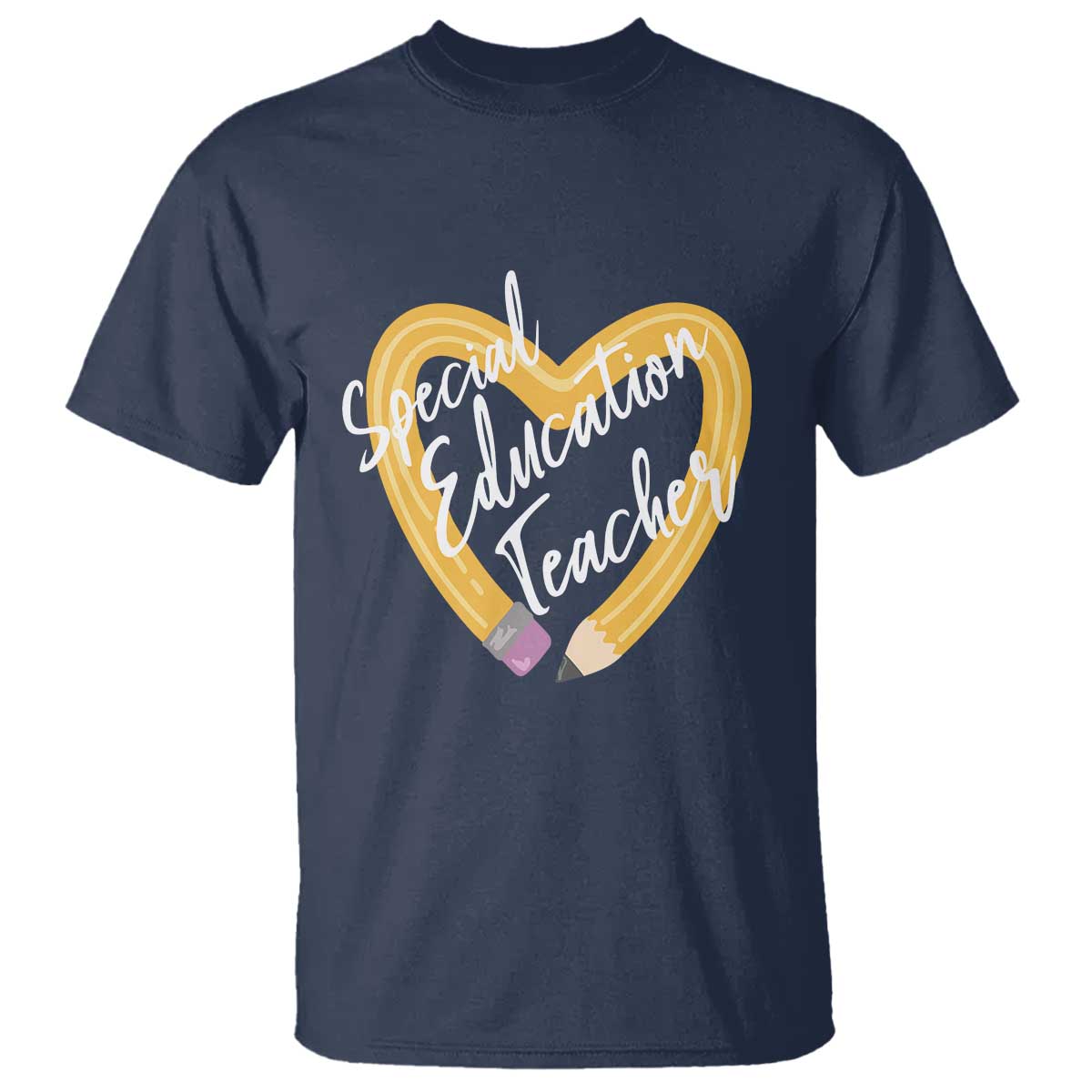 Special Education Teacher Teach Them Love Them Autism ADHD T Shirt - Wonder Print Shop