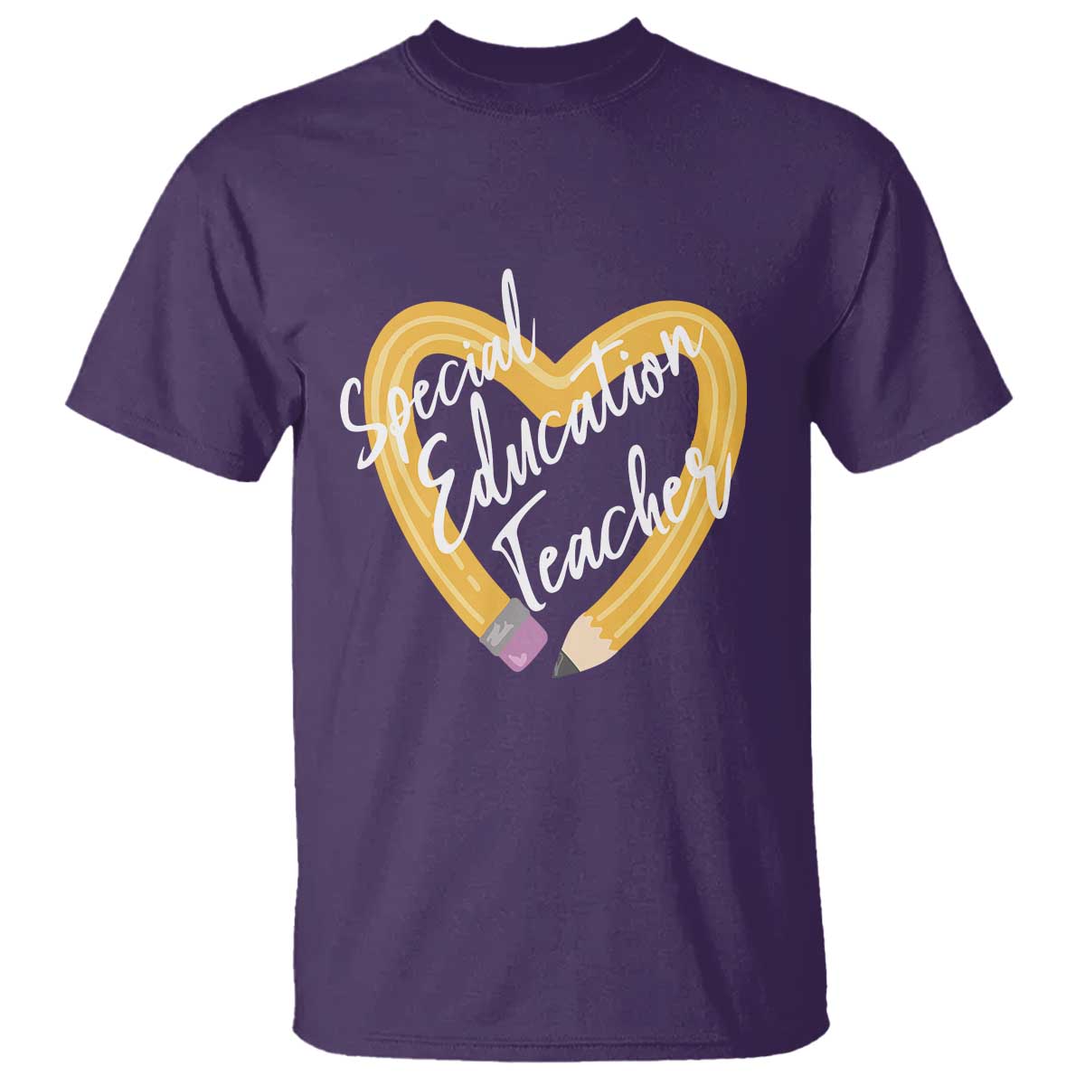Special Education Teacher Teach Them Love Them Autism ADHD T Shirt - Wonder Print Shop