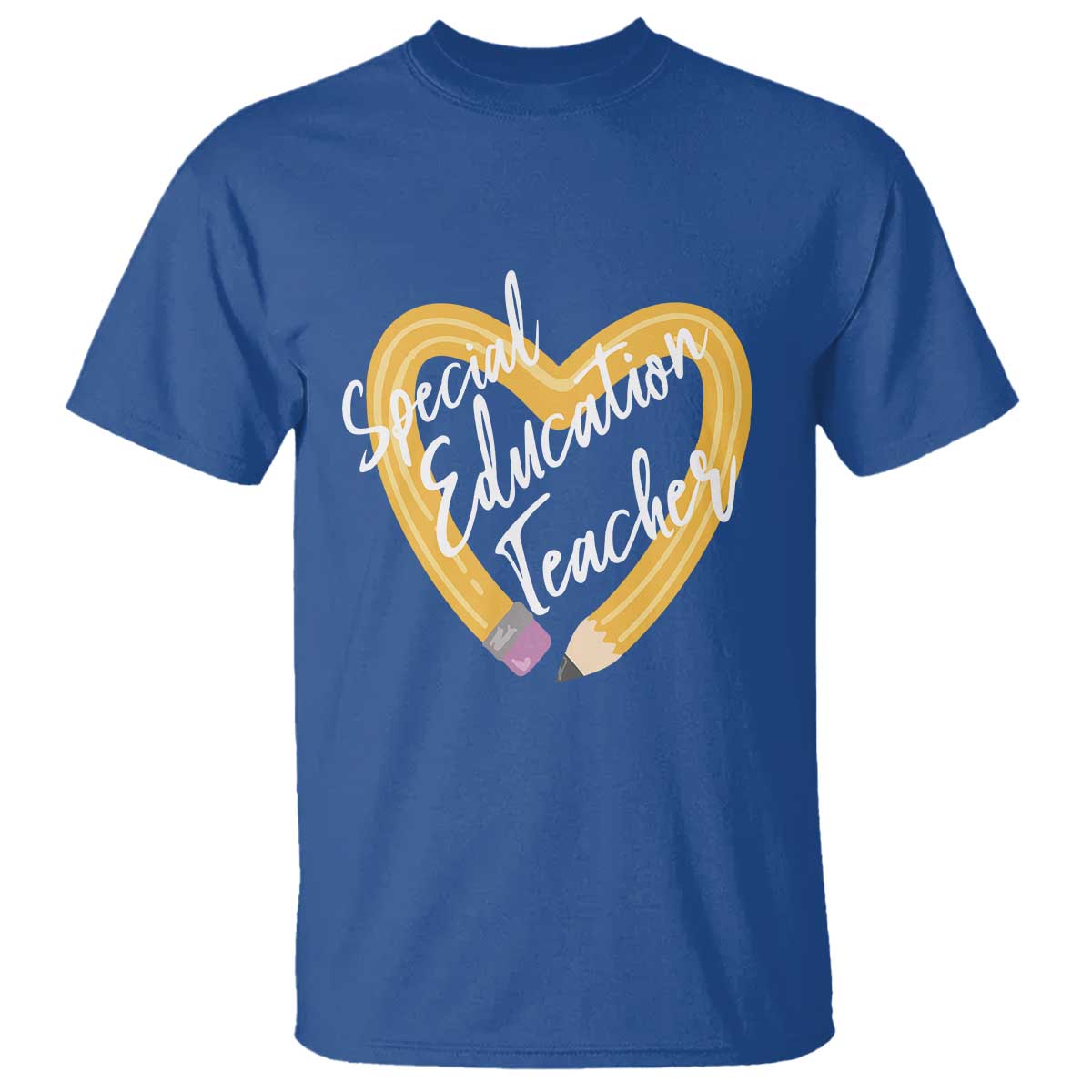 Special Education Teacher Teach Them Love Them Autism ADHD T Shirt - Wonder Print Shop