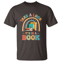 Librarian T Shirt Take A Look It's in A Book - Wonder Print Shop