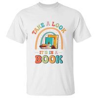 Librarian T Shirt Take A Look It's in A Book - Wonder Print Shop