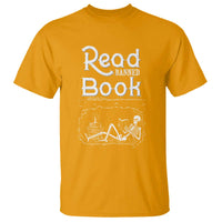 Funny Book Lover T Shirt Read Banned Books Skeleton - Wonder Print Shop