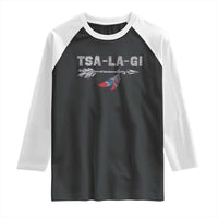 Native American Cherokee Tsalagi Raglan Shirt