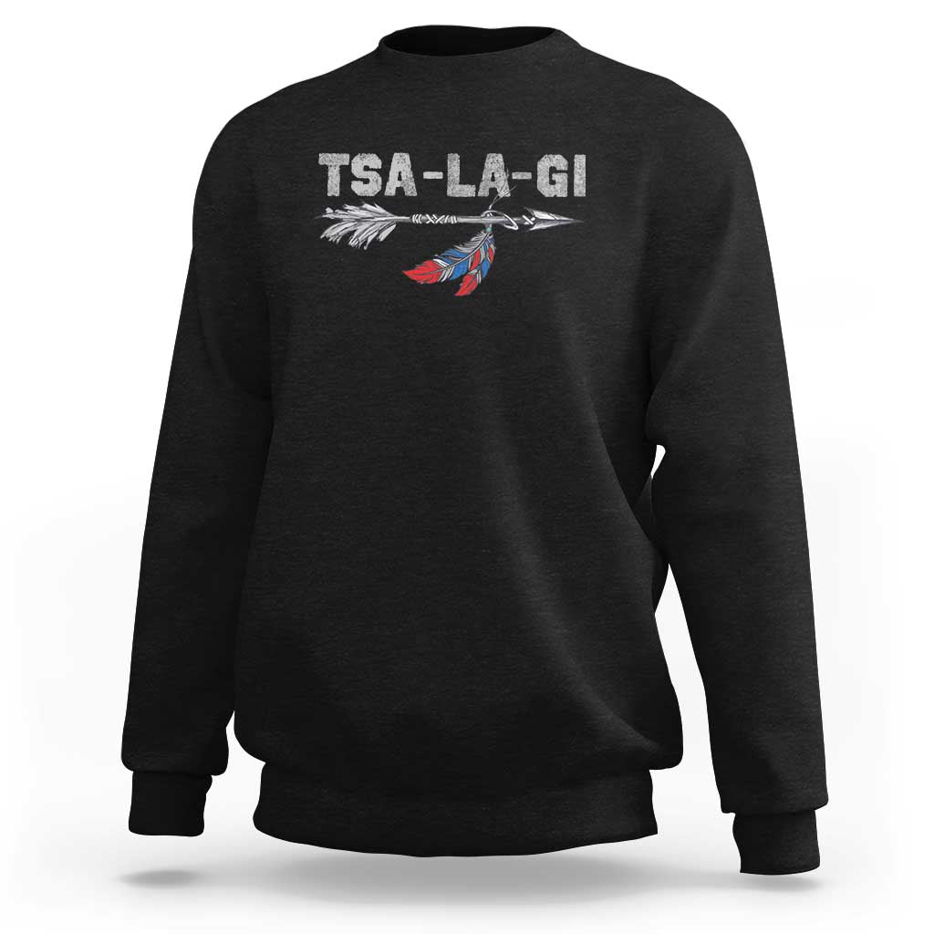 Native American Cherokee Tsalagi Sweatshirt - Wonder Print Shop