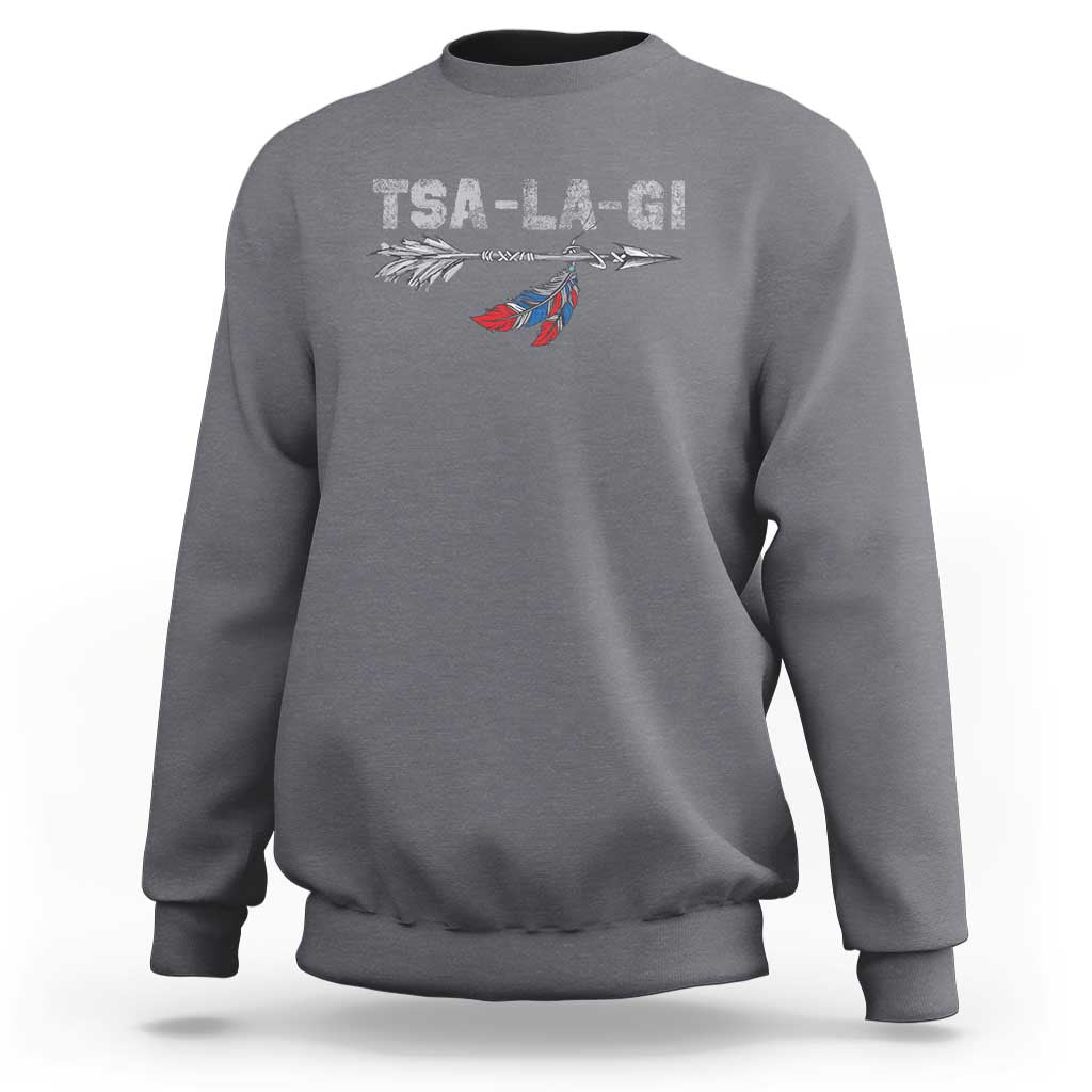 Native American Cherokee Tsalagi Sweatshirt - Wonder Print Shop