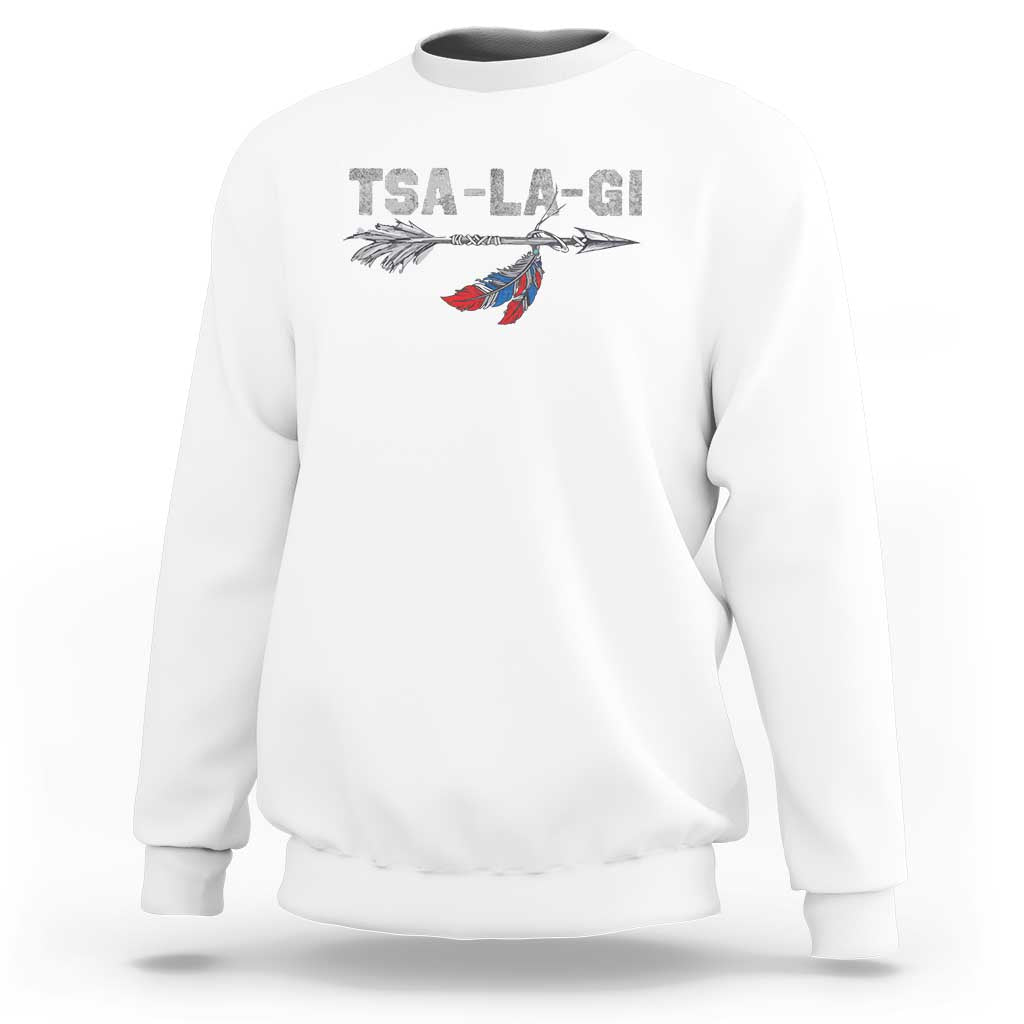 Native American Cherokee Tsalagi Sweatshirt - Wonder Print Shop