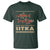 Native American Alaska T Shirt Sitka Salmon Fishermen Art - Wonder Print Shop