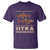 Native American Alaska T Shirt Sitka Salmon Fishermen Art - Wonder Print Shop
