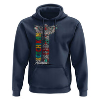 Native American Alaska Hoodie Ketchikan Totem Pole - Wonder Print Shop
